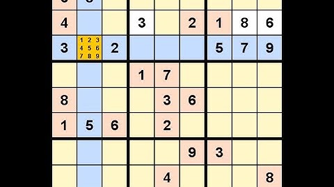 How to Solve New York Times Sudoku Hard November 23, 2021