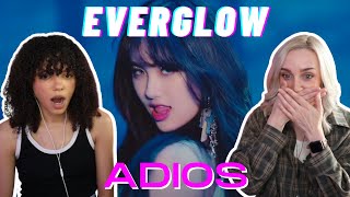 COUPLE REACTS TO EVERGLOW (에버글로우) - Adios MV