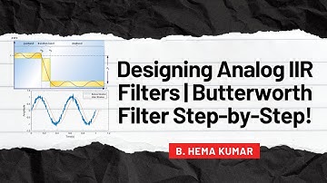 Step-by-Step Analog Low Pass Butterworth Filter Design