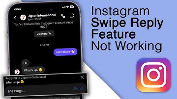 How to Fix Instagram Swipe Reply Not Working on iPhone!