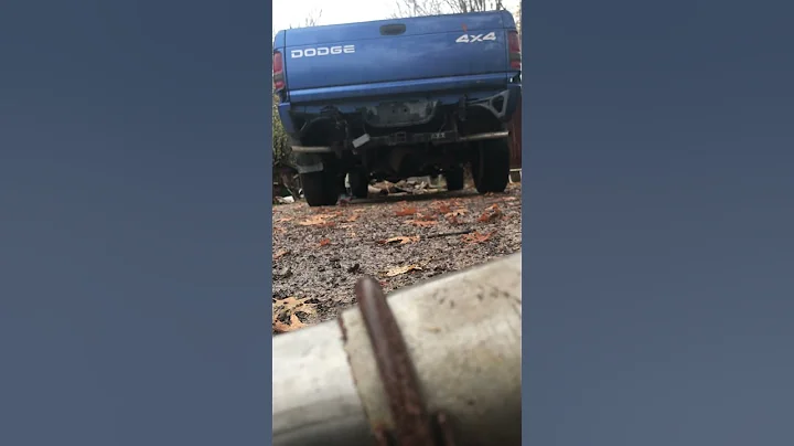 Coldstart 1997 Dodge Ram  5.2 magnum straight piped