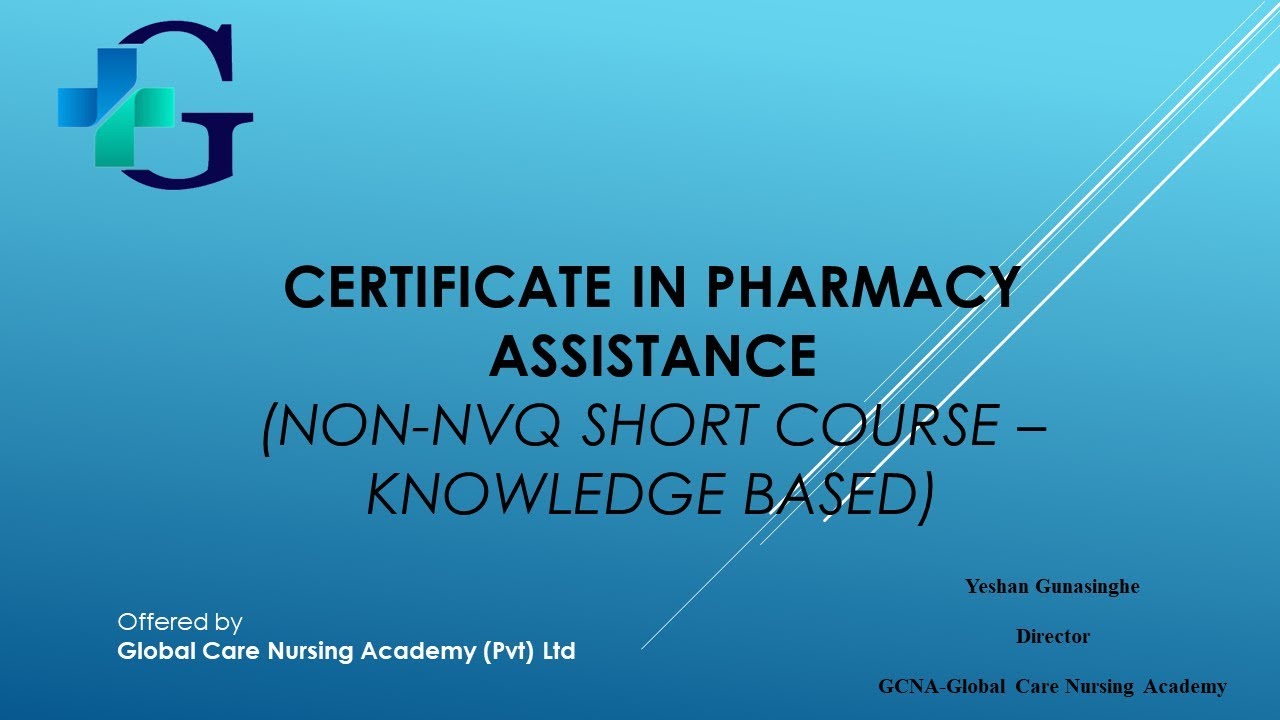 Pharmacy Practice Online - Opening Lecture
