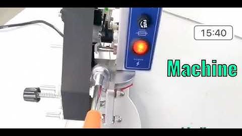 Ribbon coding machine manual hot foil ribbon coder Aj studio