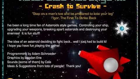 Asteroids Revenge III (PC browser game) (video no. 3,080)