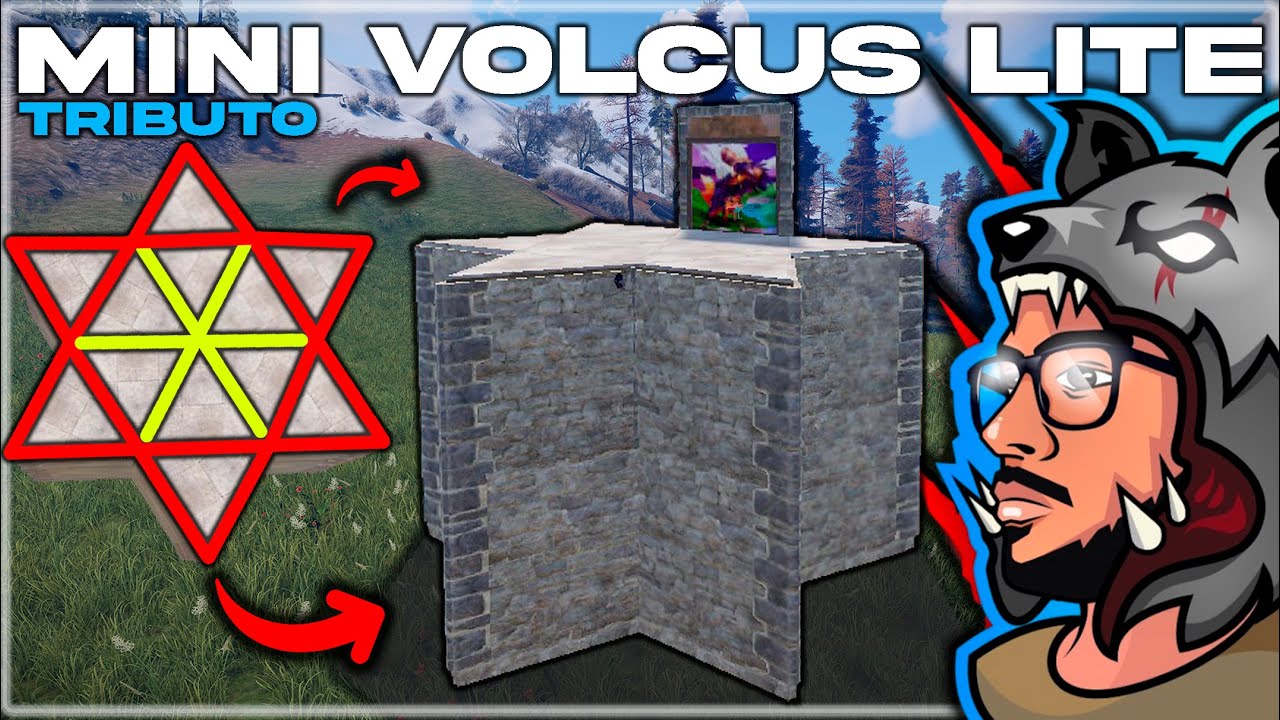 Volcus Lite | Base Tributo Volcano | Rust para Principiantes - YouTube
