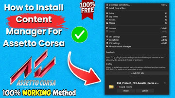 How to Install Content Manager for Assetto Corsa in 2025