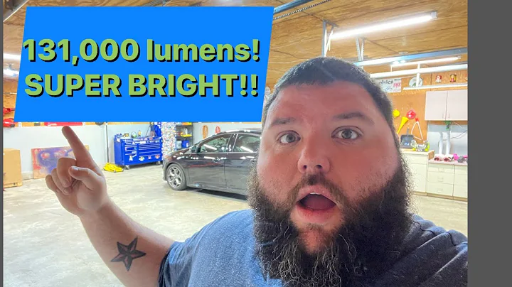 Garage Vlog 4 (MORE LIGHTS!)
