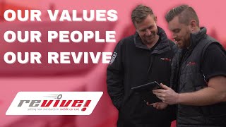 Our values, Our people, Our Revive!