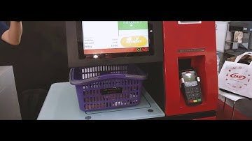 Retail Self Payment Kiosk with RFID Technology