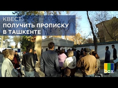 Квест: Получить прописку в Ташкенте – TheBox Live