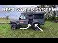 The most compact  efficient hot water system in an overland truck  the best youll ever see 