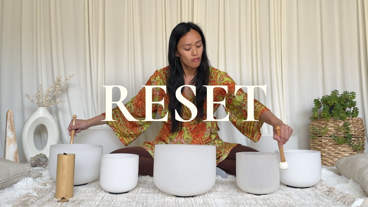 Nervous System Reset Sound Bath Meditation - YouTube