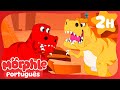 Morphle, Meu Dinossauro Mágico, Volta no Tempo | Morphle em Português | Desenhos em Portugues