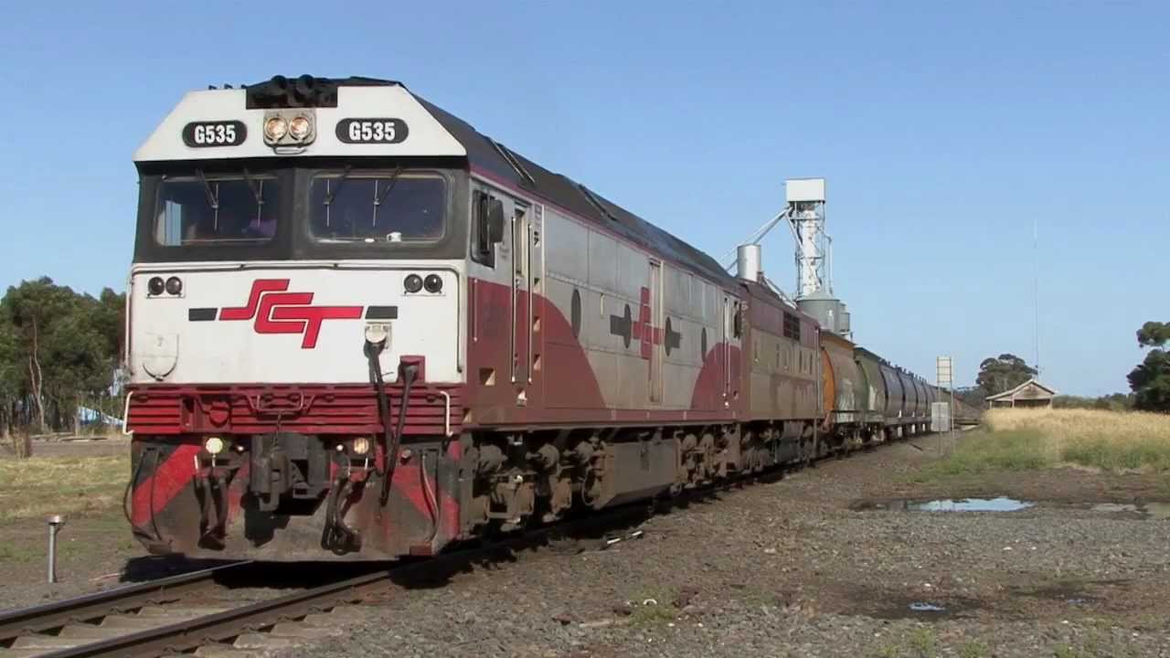 electromotive tec3r Freight on the Western Standard Gauge 16 January 2011: Australian Trains