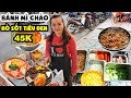 BÁNH MÌ CHẢO BÒ SỐT TIÊU ĐEN 45K I Cùng Viên Xíu Mại Trứng Muối To Đùng Ăn No Căng Bụng