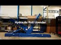 Hydraulic roll upender