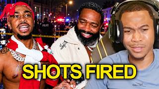 DeenTheGreat & Adrien Broner Party Got Shot Up!