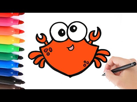 HOE TEKEN JE EEN KRAB?