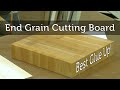 End Grain Cutting Board - #1 Best Glue Up