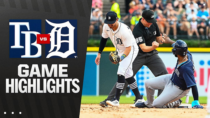 Rays vs. Tigers Game Highlights (7/9/25) | MLB Highlights
