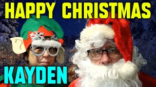 Happy Christmas Kayden