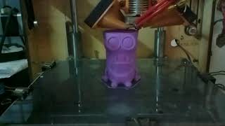 Minion 3D Printing Timelapse
