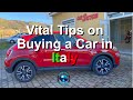 Vital Tips On Buying A Car In Italy