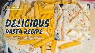 Bengali-style cheesy pasta recipe | চিজি পাস্তা | Bong Eats