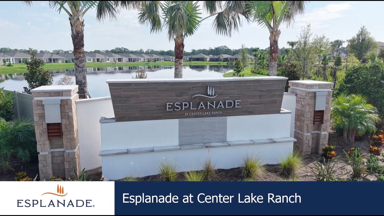 Explore the Community of Esplanade at Center Lake Ranch | St. Cloud, FL