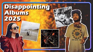 Most Disappointing Albums of 2025