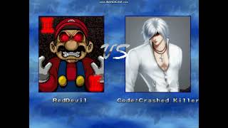 WinMugen Request Battle RedDevil(Lv3/3p) Vs Code Crashed Killer(Lv1→Lv2~Lv3)