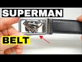 Cool Belts - Superman Belt - Automatic Buckle - Unboxing