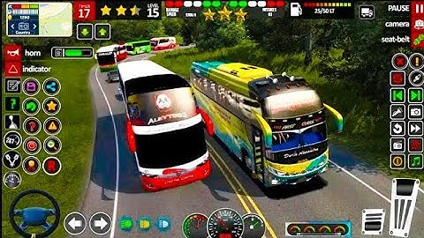 Indian Bus Driver Simulator 3D - Mobile First Bus Transporter Driving - Android GamePlay #3