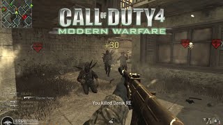 The Call of Duty 4 PC Experience in 2025 (COD4X PC) Modern warfare Modded Client Gameplay