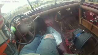 2025 Powell Wyoming Fair Demolition Derby Helmet Cam
