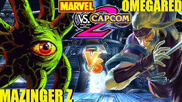 MvC2 Mvci Umvc3 MAZINGER Z vs OMEGAREDISH pt 2