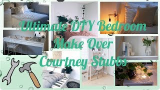 This video is a "ULTIMATE DIY BEDROOM MAKE OVER" with Courtney Stubbs. Hello hello, enjoy me switching up my room to 