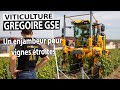 Nouveau tracteur enjambeur gregoire gse pour vignes troites