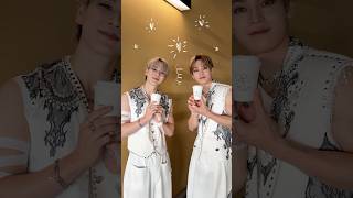 🐶 #MAME ➫ 🌺 #SHO #JO1_ひらく Coffee Gift ☕️🎁 2025.08.18 Digital Release #JO1 #豆原一成 #與那城奨 #shorts