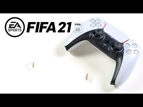 FIFA 21 некст-ген на PS5. Мбаппе потный, а горит от игры так же...