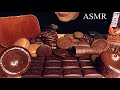 ASMR CHOCOLATE DESSERT MUKBANG (CAKE, TIRAMISU, COOKIE, PIE)チョコレート デザート EATING SOUNDS