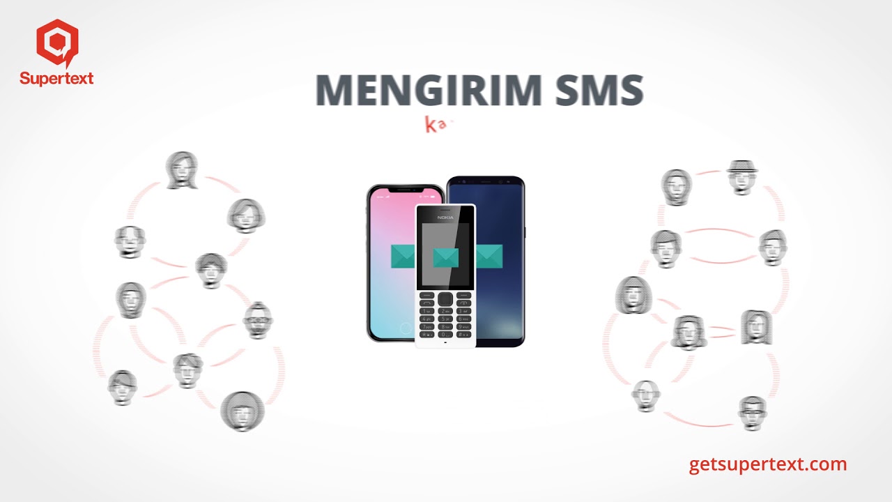 Supertext App Explainer Video Indonesian Language || Messaging App Explainer Video | Expansionvideos