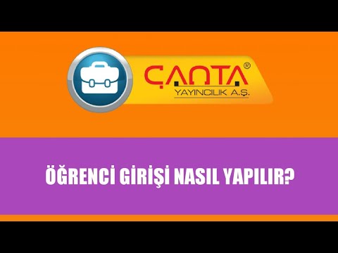 canta yayinlari ogrenci girisi nasil yapilir youtube
