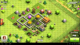 Clash of Clans Town Hall 3 Farming Defense Base Layout Guide