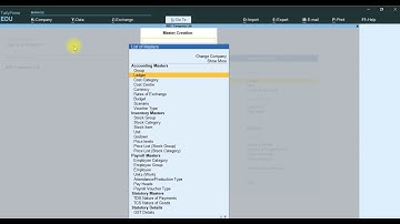 Tally Prime How to Create Group and Ledger Charts of Accounts in Tally Prime New Look and Features