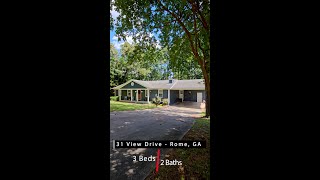 31 View Drive Rome GA - Morgan Hardin