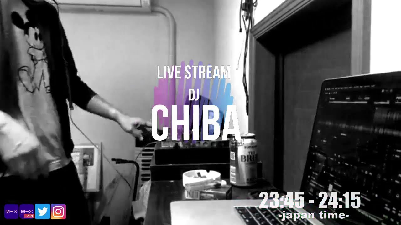 dj CHIBA Mixcloud Live Recorded Jury 19,2020 shortcut