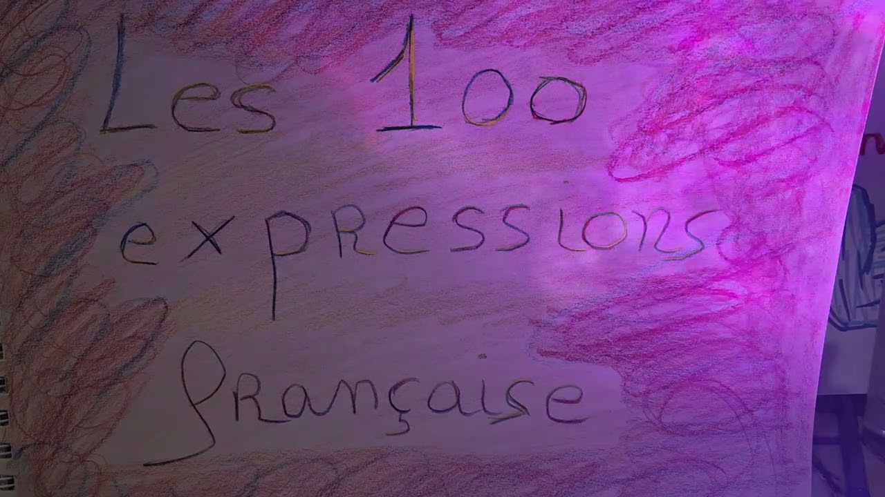 Les 100 expressions françaises 7