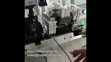 Multi core Continuous Cable Stripping Crimping Machine Multi pin Cable Stripping Crimping Terminal M