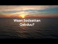 Waan Sodaattan Qabduu